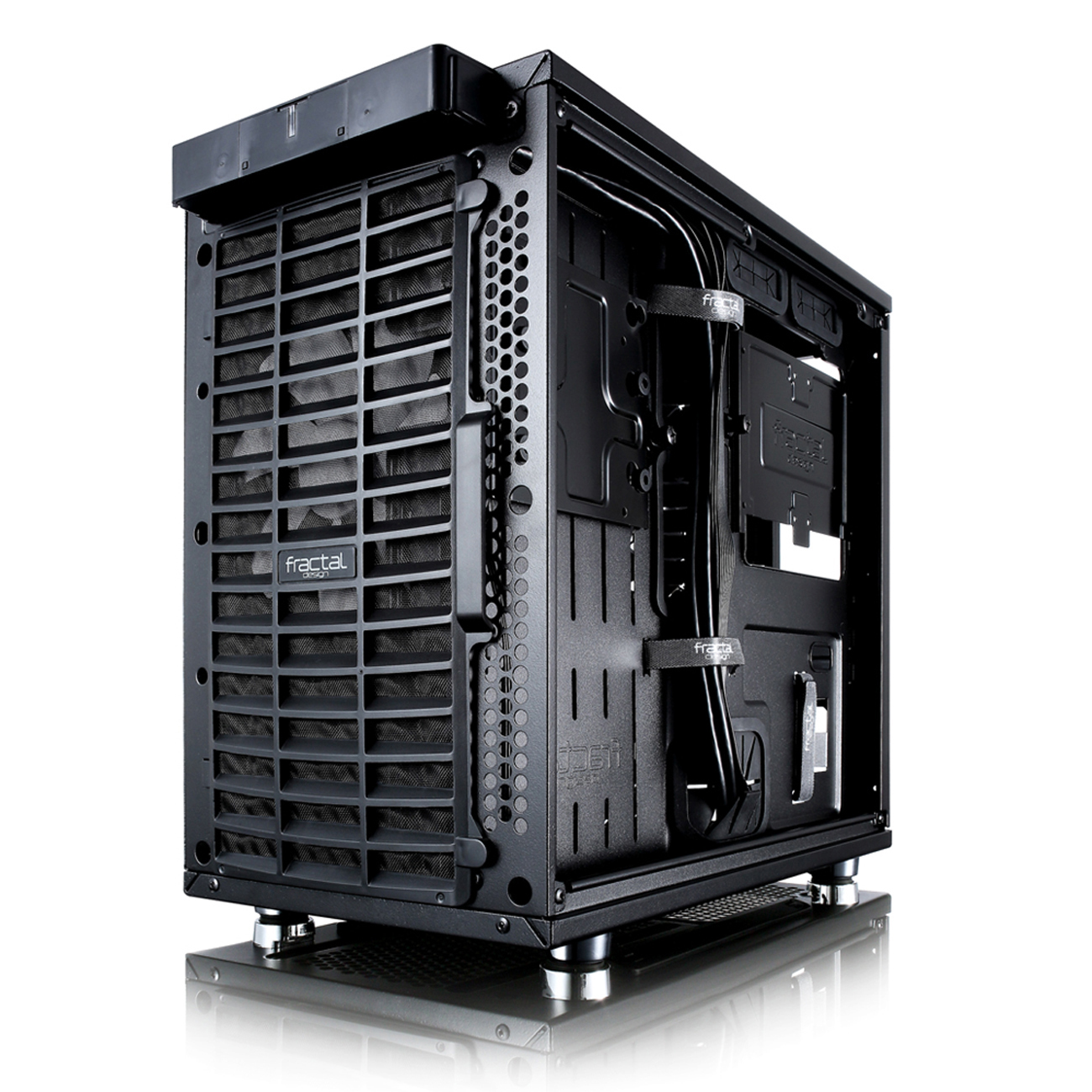 FRACTAL DESIGN Define Nano S PC-Gehäuse, Schwarz