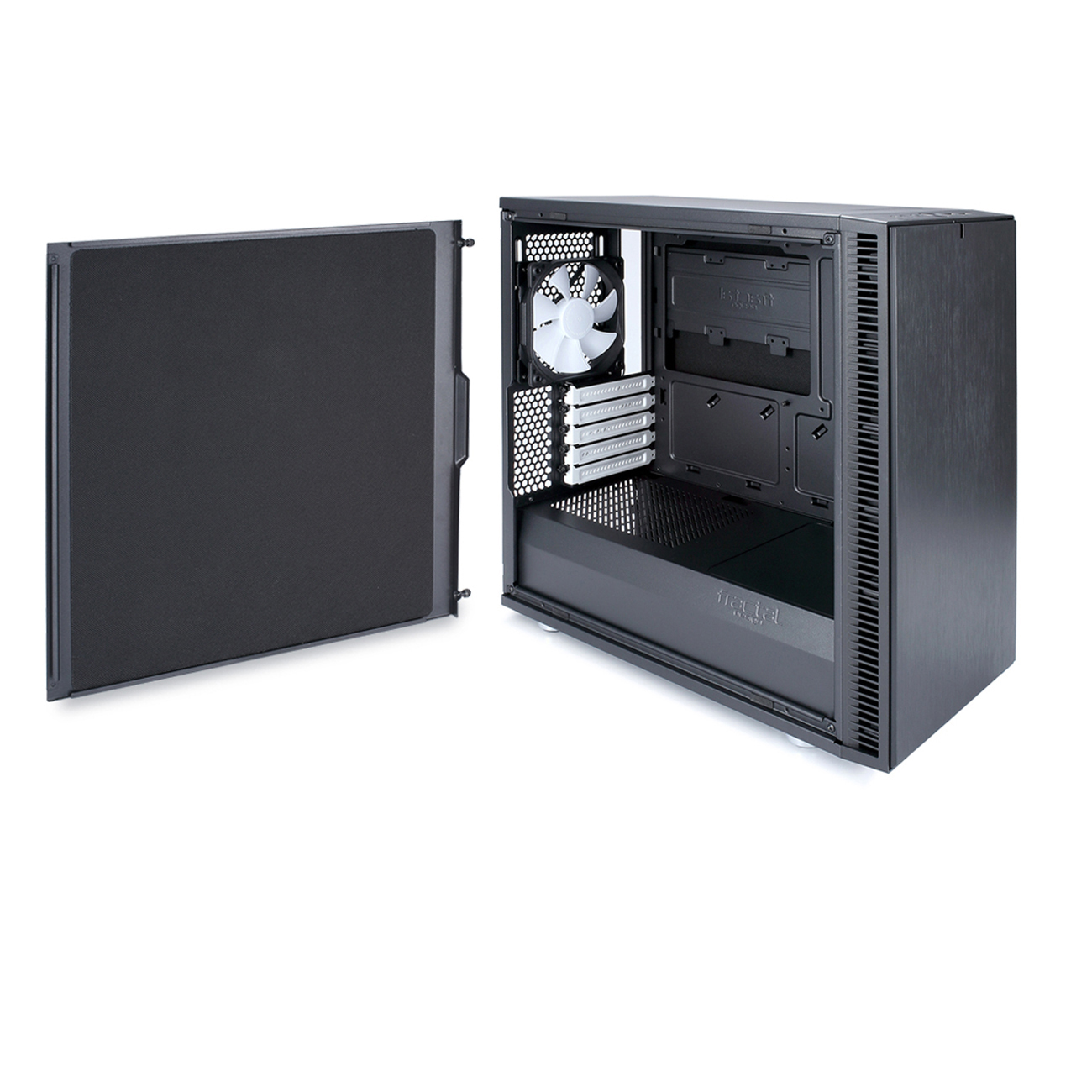 FRACTAL DESIGN Define Mini C PC-Gehäuse, Schwarz