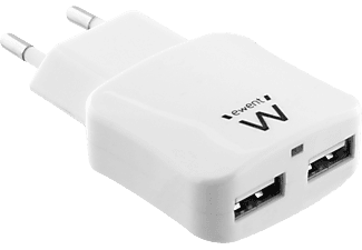 EWENT EW1302 USB hálózati töltő 2 portos 2.4 A