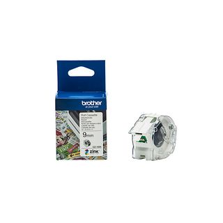 BROTHER CZ-1001 COLOUR PAPER TAPE 9MM/5M - Etikettenrolle (Weiss)