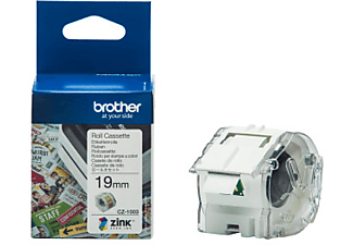 BROTHER CZ-1003 COLOUR PAPER TAPE 19MM/5M - Etikettenrolle (Weiss)