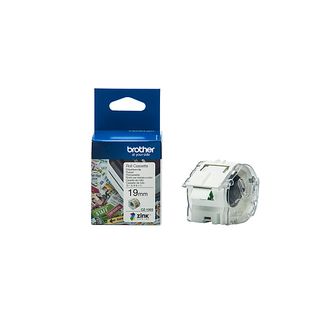 BROTHER CZ-1003 COLOUR PAPER TAPE 19MM/5M - Etikettenrolle (Weiss)