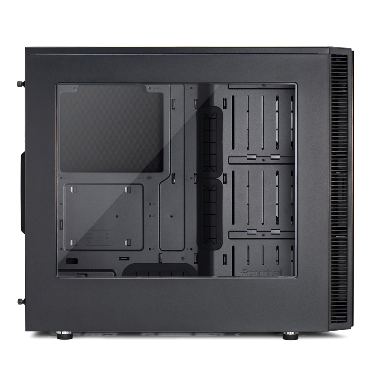 FRACTAL DESIGN Define S - Window PC-Gehäuse, schwarz