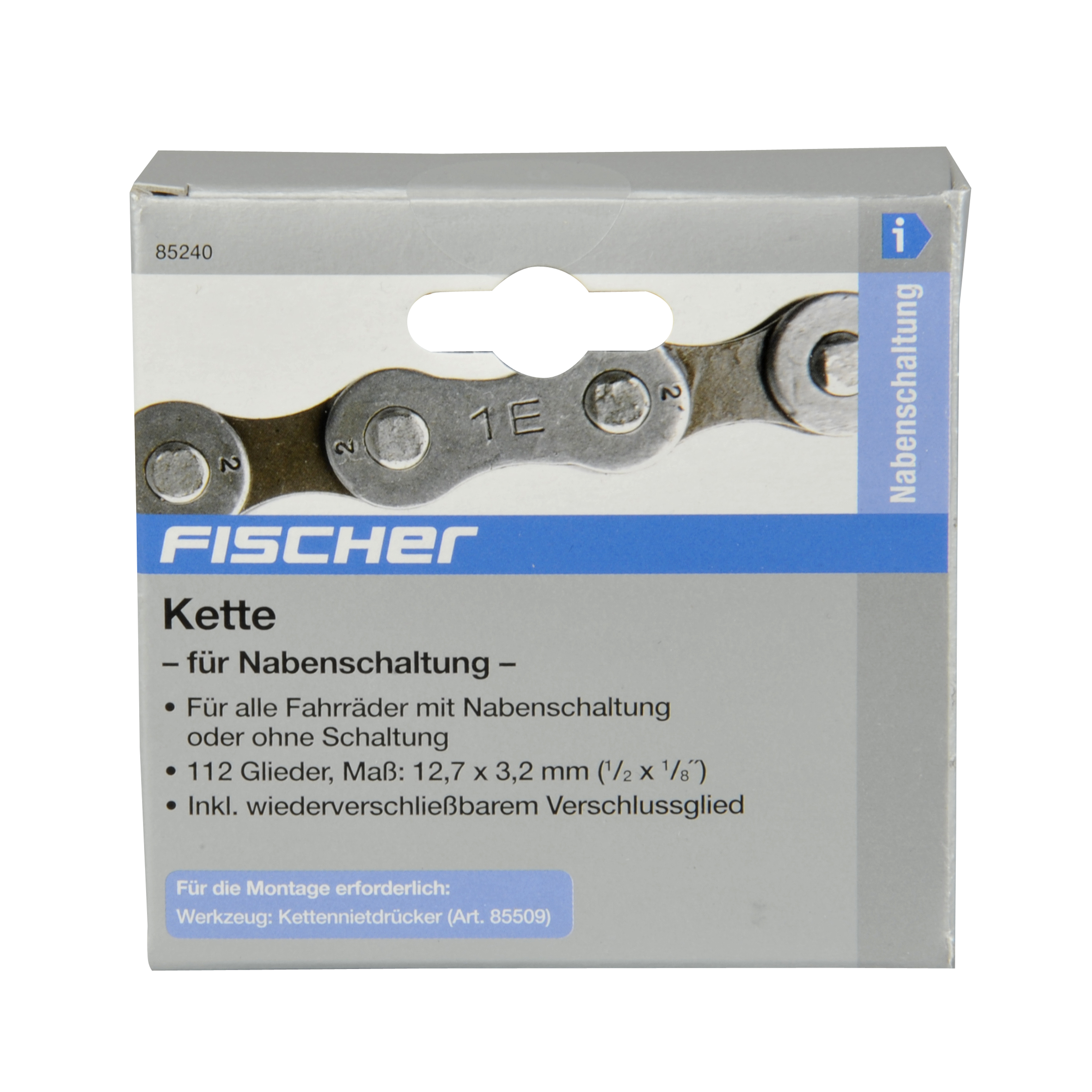 FISCHER KETTE 1/2 X 1/8 Fahrradkette