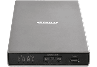 SITECOM MD-399 USB-3.1 Dual M-SATA Case