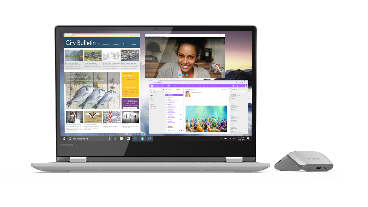 LENOVO YOGA530 Intel Core i5-8250U-4GB-256GB SSD-MX130 2GBDDR5-14"DokunmatikFHD-Win10-Gri 81EK007GTX