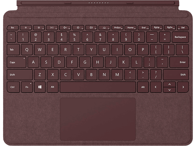 MICROSOFT Toetsenbordcover Surface Go Type Burgundy (KCS-00046)