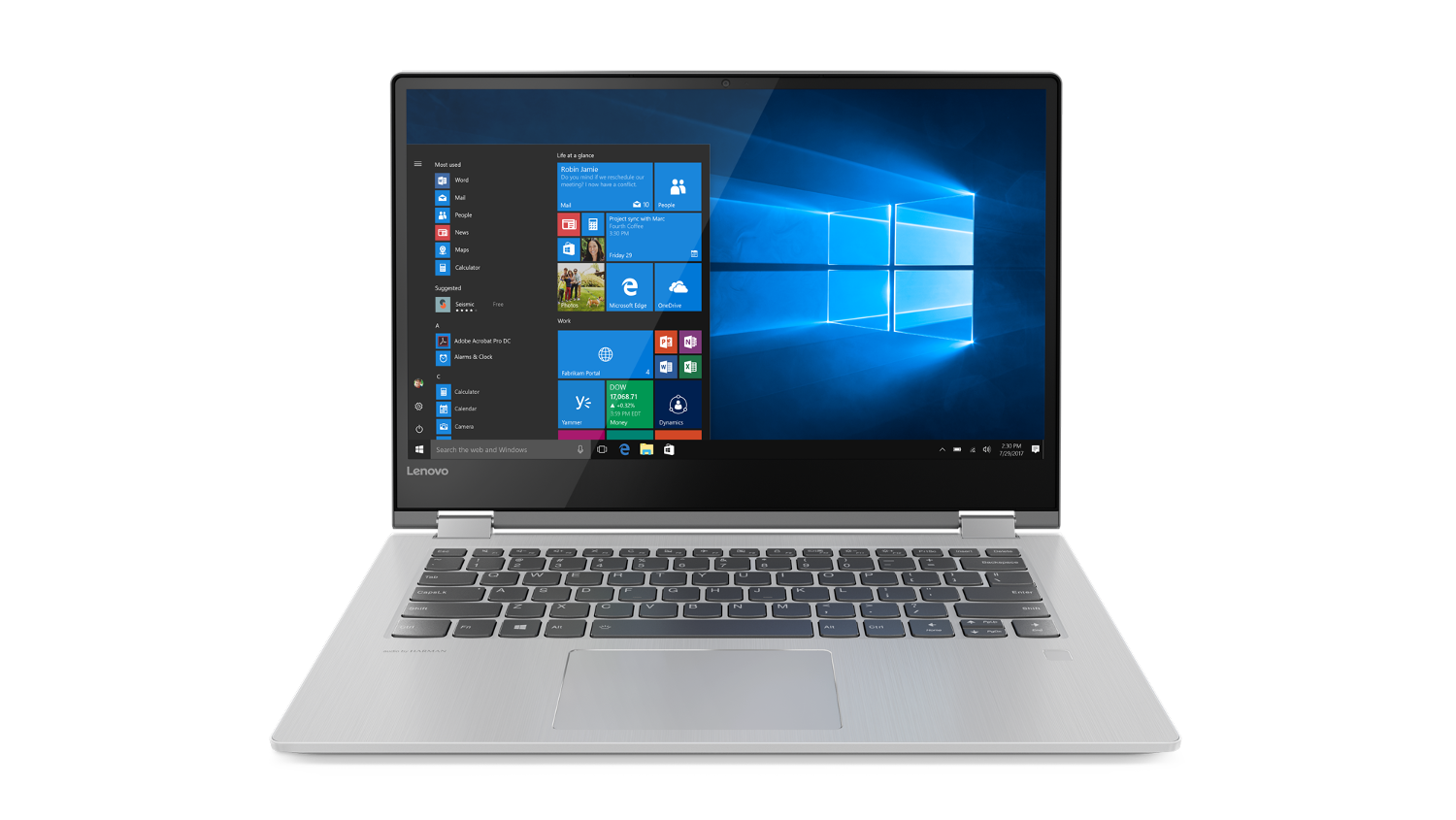 LENOVO YOGA530 Intel Core i5-8250U-4GB-256GB SSD-MX130 2GBDDR5-14"DokunmatikFHD-Win10-Gri 81EK007GTX