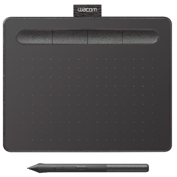 Tableta gráfica - Wacom CTL-4100K-S Intuos Small, Negra