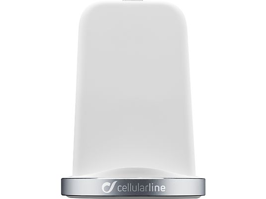 CELLULAR-LINE Draadloze laad-stand iPhone Wit