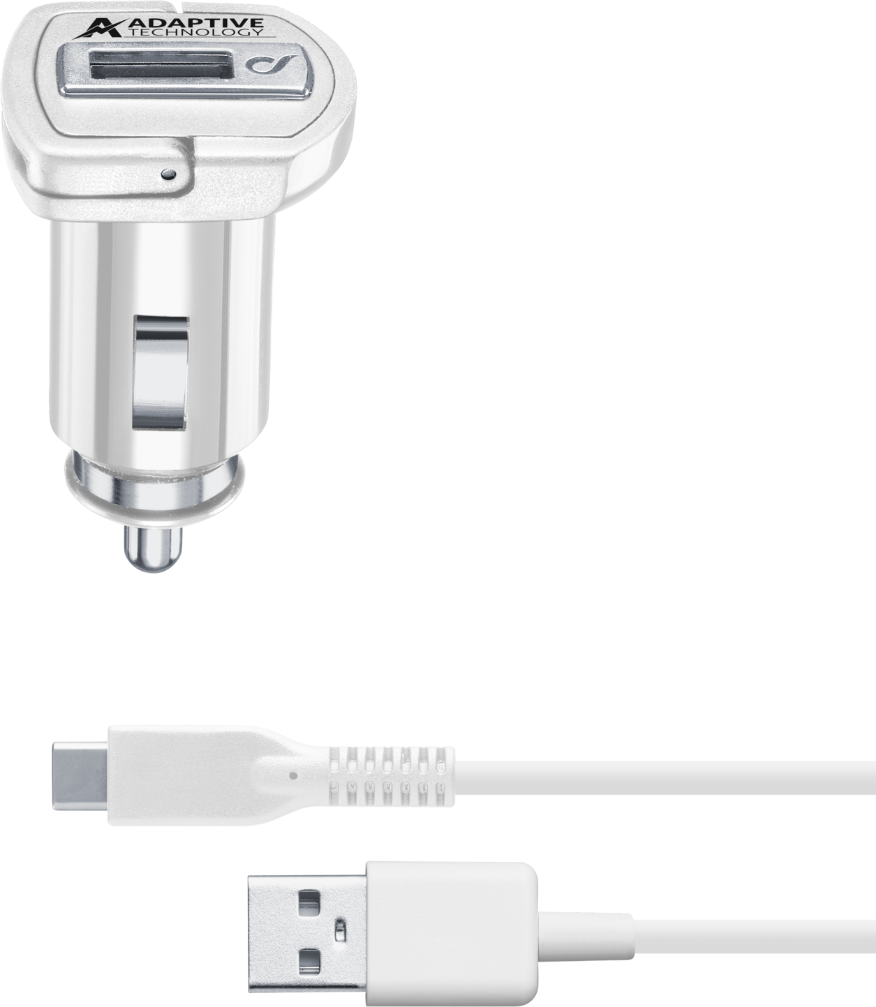 CELLULAR-LINE Car Charger Kit 15W USB-C Samsung Adapter Wit afbeelding