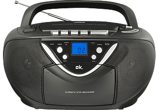 OK ORC 530 - Radiocassette (FM, Noir)