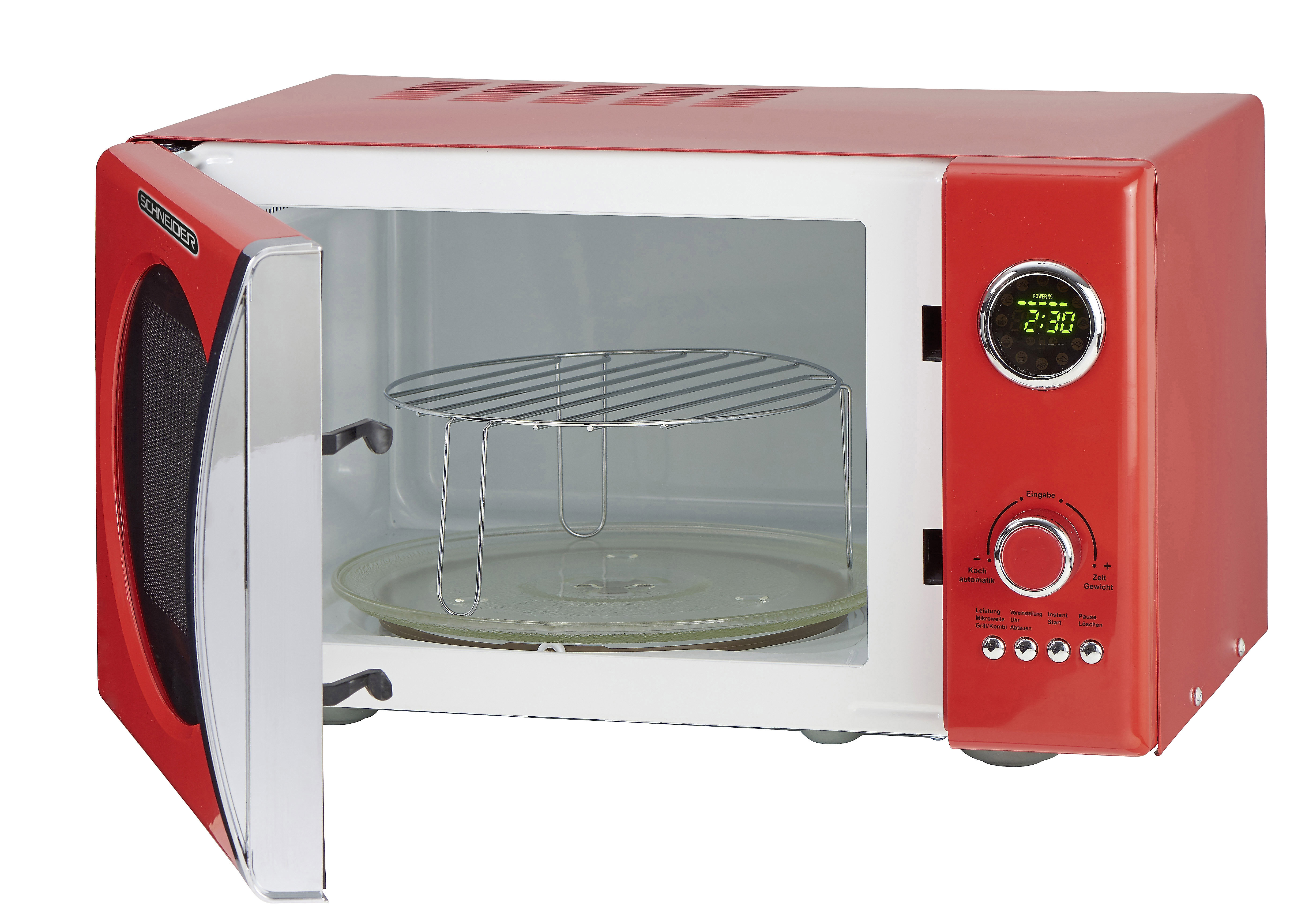 SCHNEIDER MW 823G FR, Mikrowelle (800 Watt, Grillfunktion)