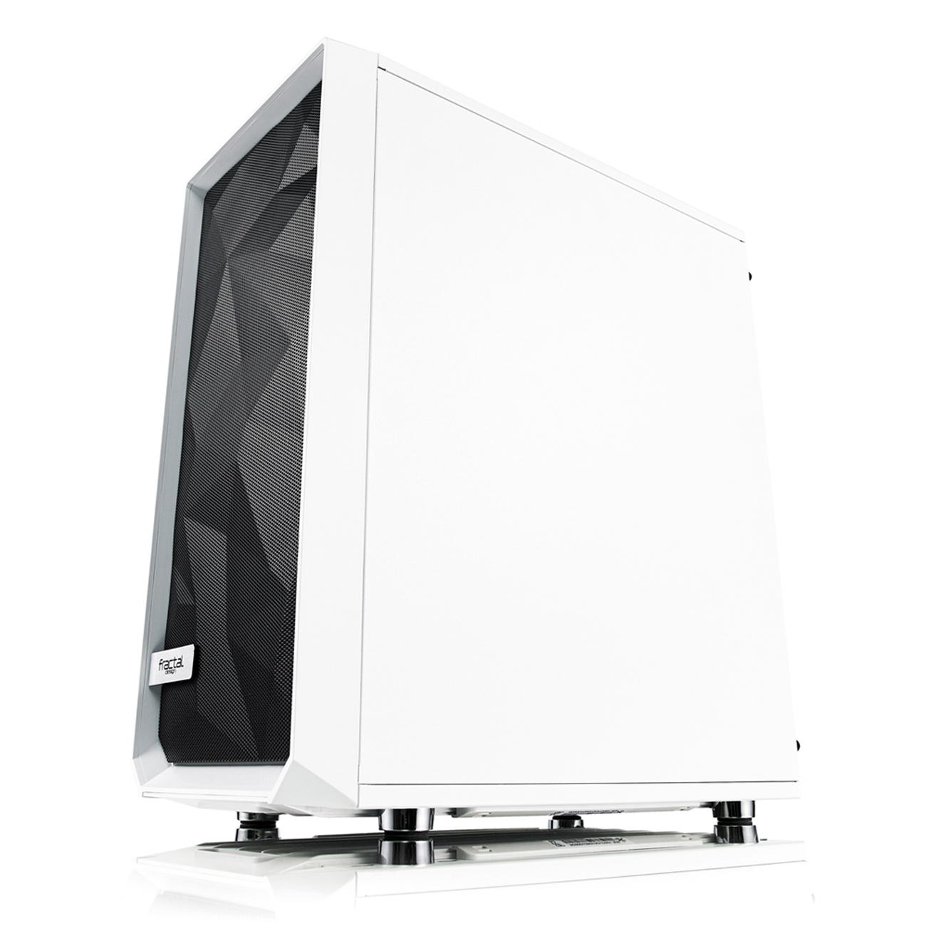 FRACTAL DESIGN Meshify C White - TG PC-Gehäuse, Weiß, Front : Schwarz 