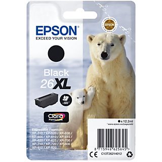 EPSON 26XL Zwart Claria Premium Ink (C13T26214022)