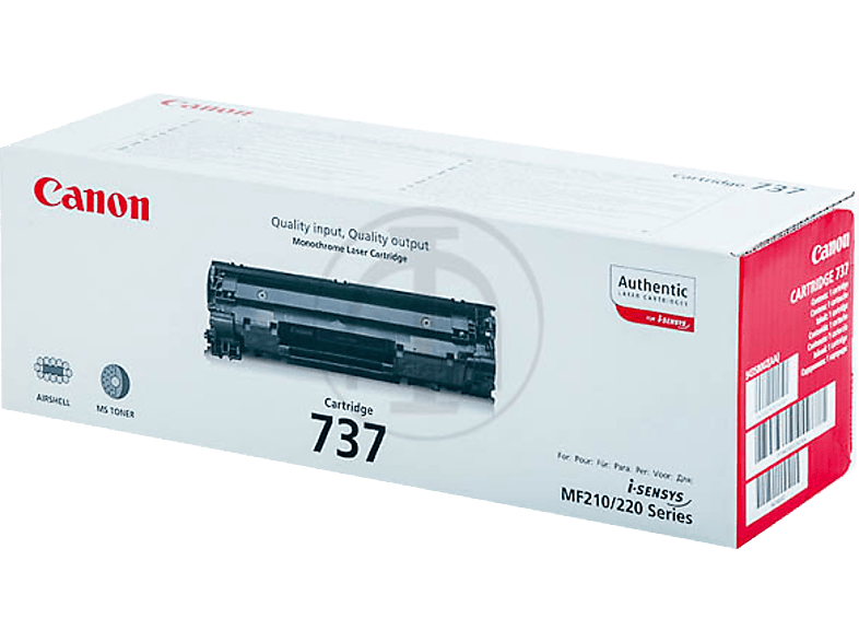 CANON CRG737 fekete 2,4K toner