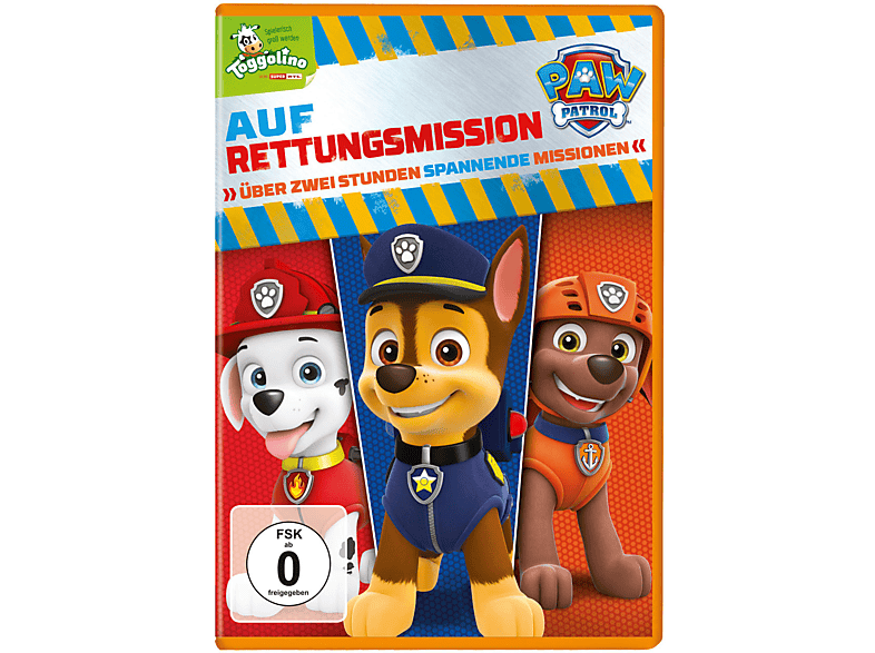 Paw Patrol: Auf Rettungsmission DVD