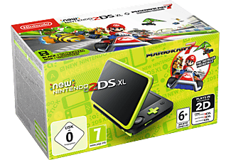 New Nintendo 2DS XL inkl. MarioKart 7 - Tragbare Konsole - Schwarz/Grün
