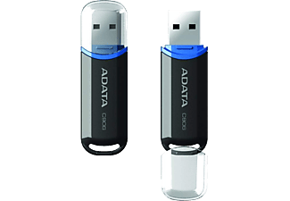 ADATA C906 8GB USB 2.0 pendrive, fekete