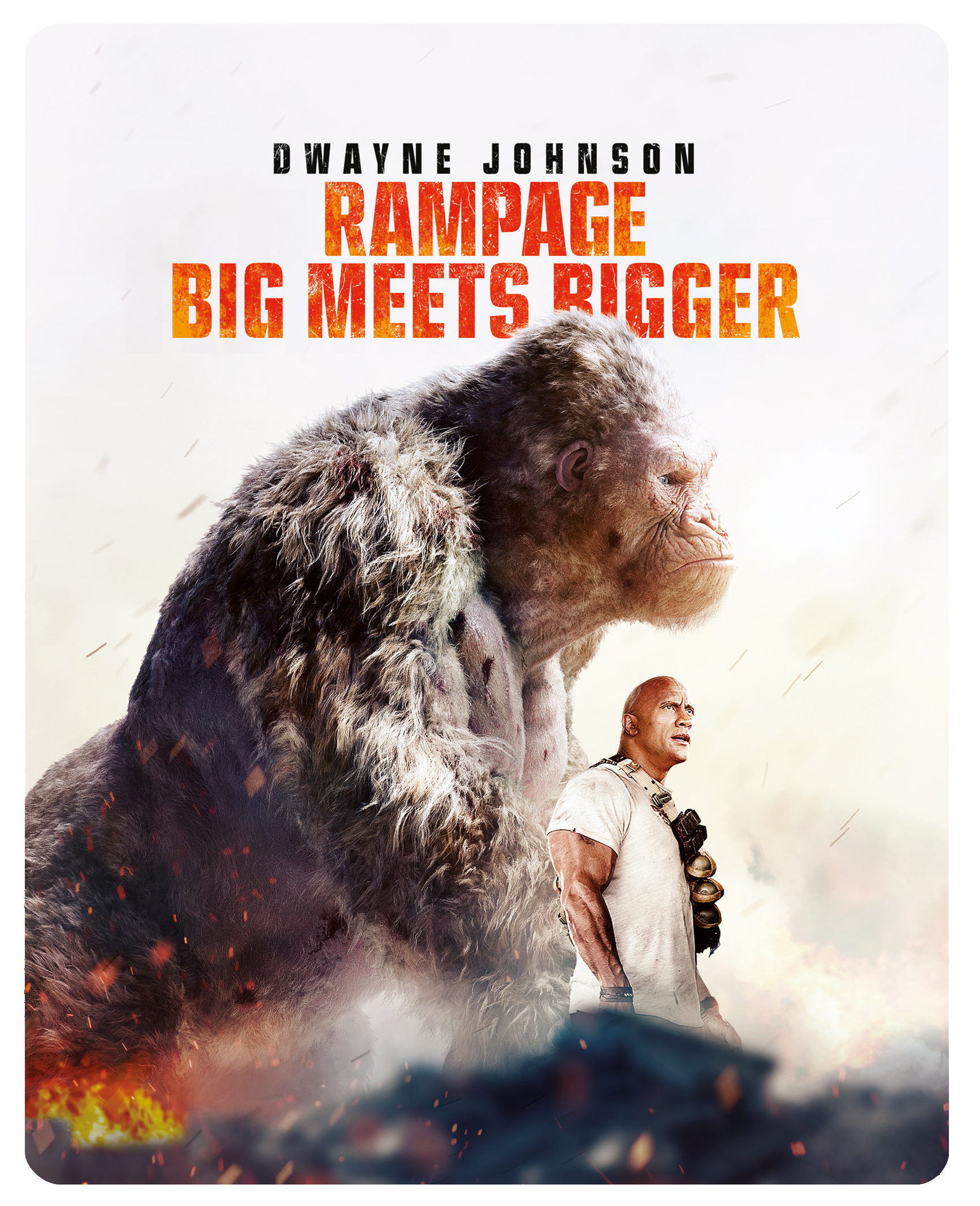 Rampage: Big Meets Bigger (SteelBook®) 4K Ultra HD Blu-ray