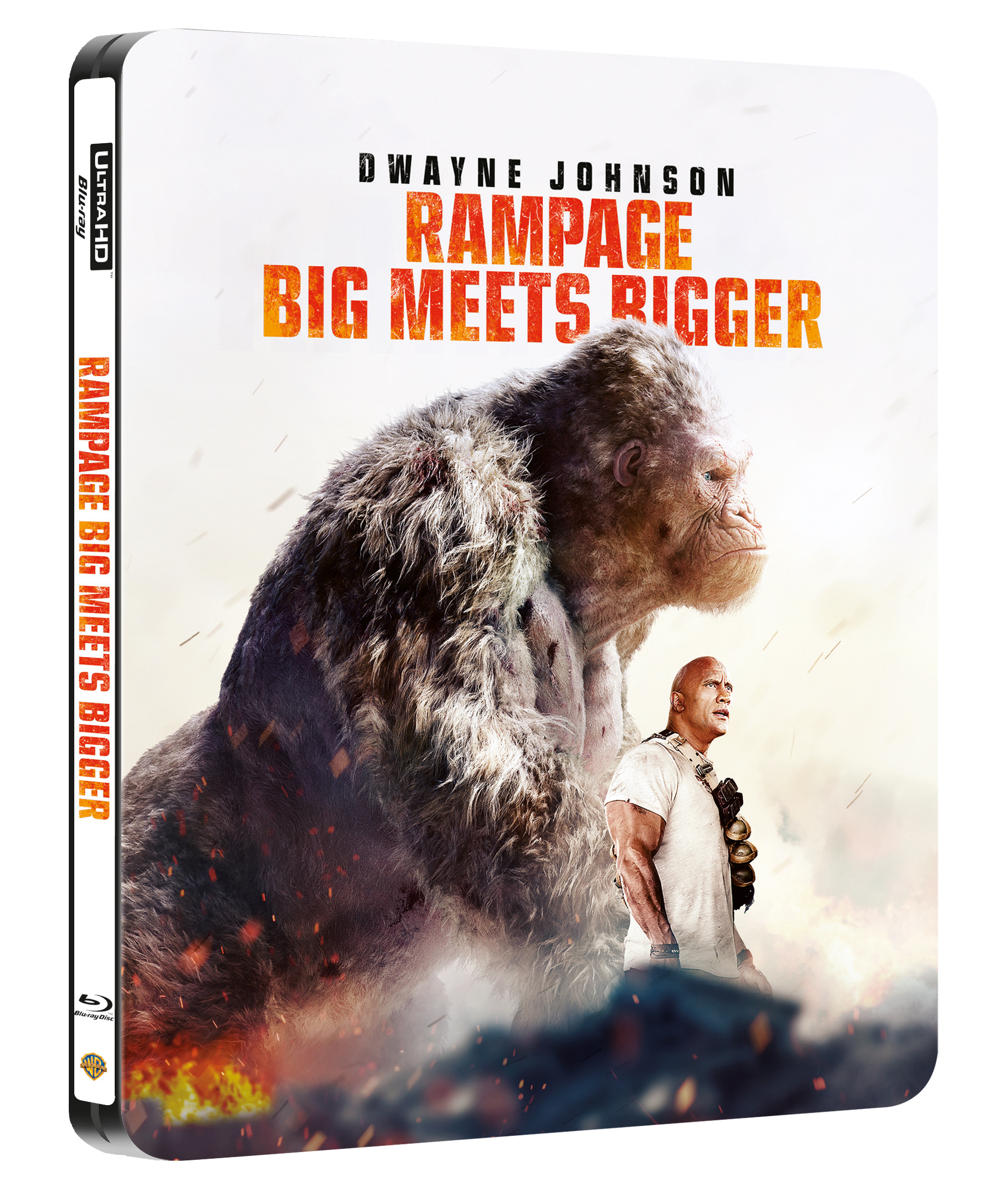 Rampage: Big Meets Bigger (SteelBook®) 4K Ultra HD Blu-ray