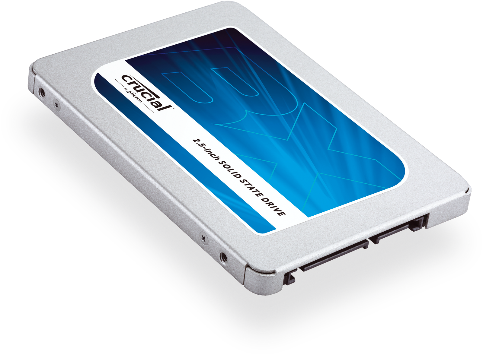 CRUCIAL BX300 SSD Festplatte, 480 GB SSD SATA 6 Gbps, 2,5 Zoll, intern