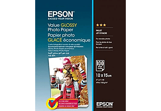 EPSON 10x15cm nyomtató papír 100 lap