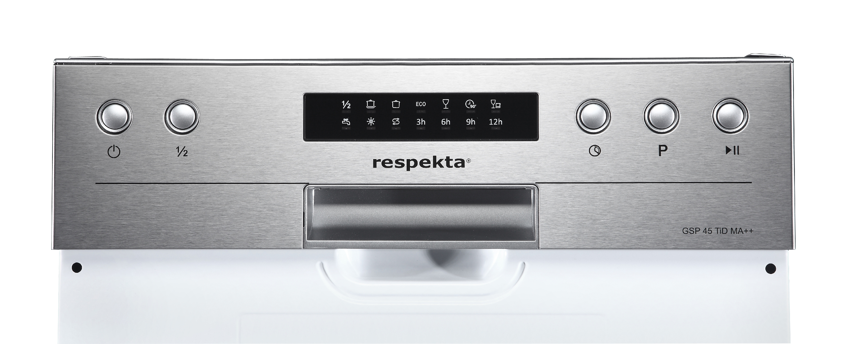 RESPEKTA GSP 45 TID MA Geschirrspüler (teilintegrierbar, 448 mm breit, 49 dB (A), E)