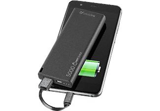 CELLULARLINE Slim 5000mAh Taşınabilir Şarj Cihazı Siyah