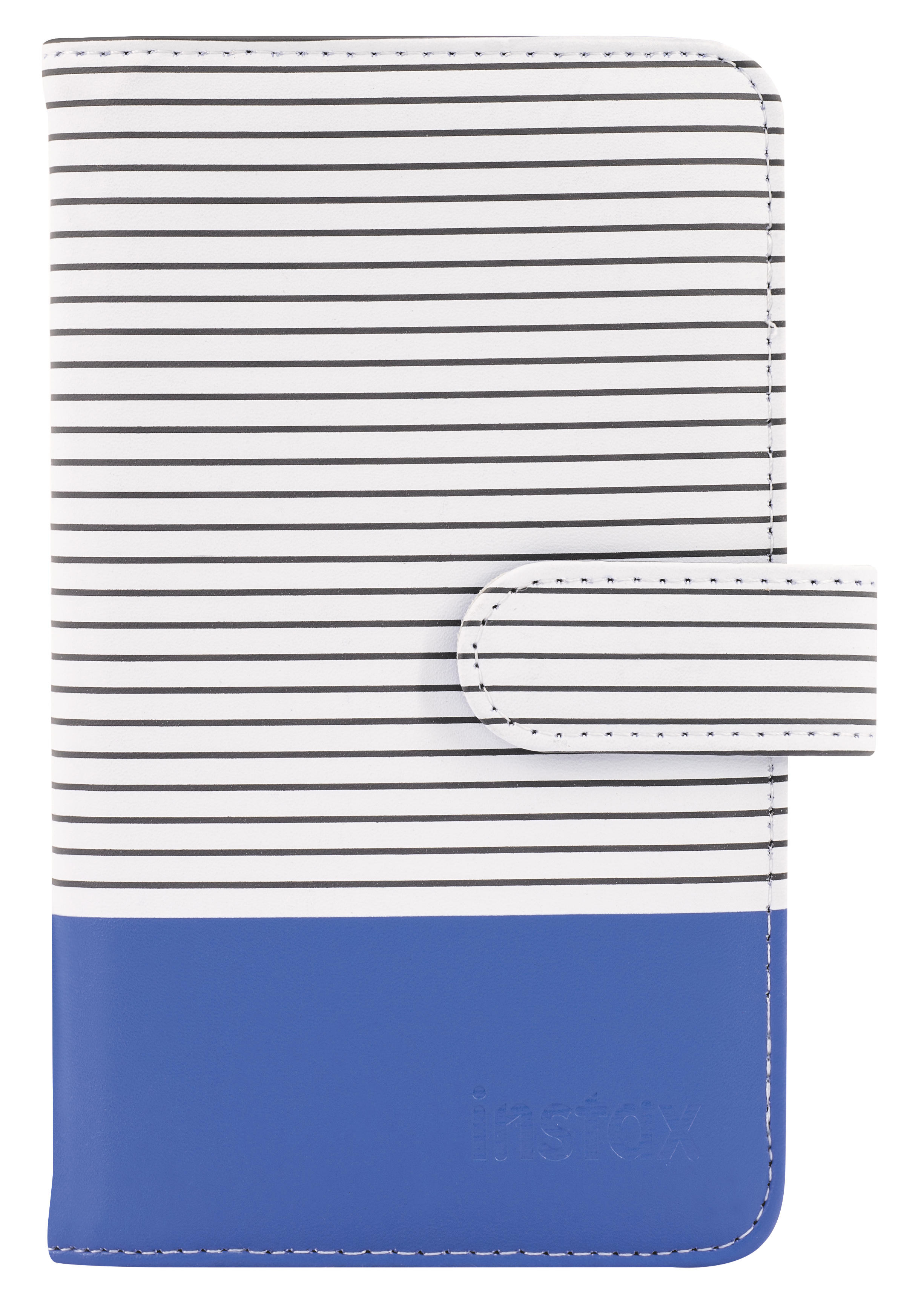 FUJIFILM Instax mini 9 striped Fotoalbum, Cobalt blue