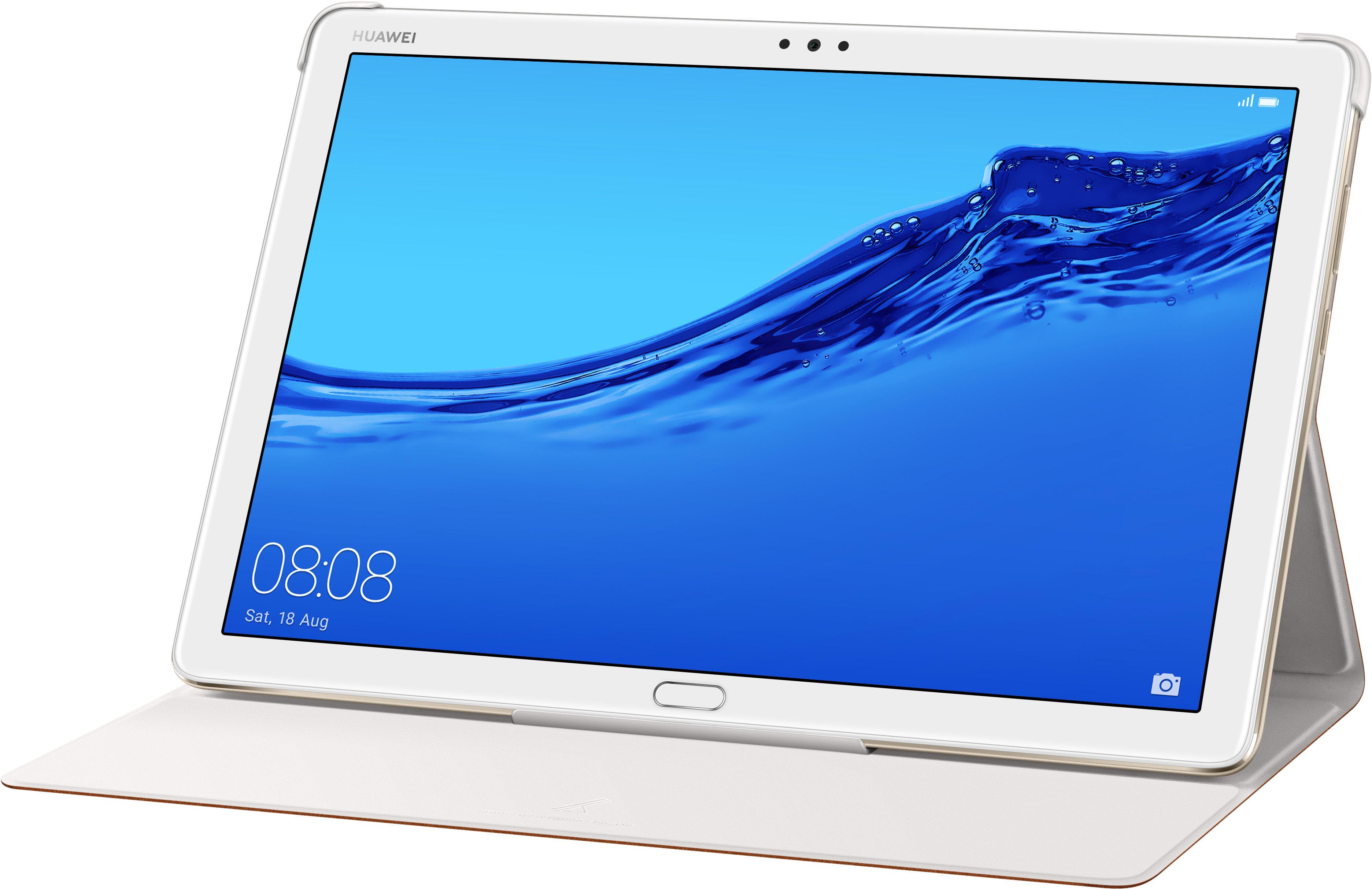 HUAWEI Mediapad M5 lite 10", Bookcover, Huawei, MediaPad M5 Lite, Hellbraun