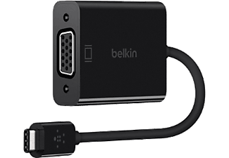 BELKIN USB-C VGA Dönüştürücü Kablo Siyah