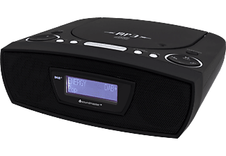 SOUNDMASTER URD480 - Radio-réveil (DAB+, FM, Noir)