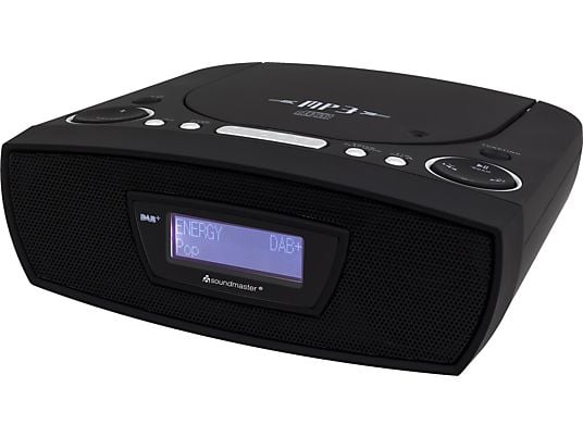 SOUNDMASTER URD480 - Radiosveglia (DAB+, FM, Nero)