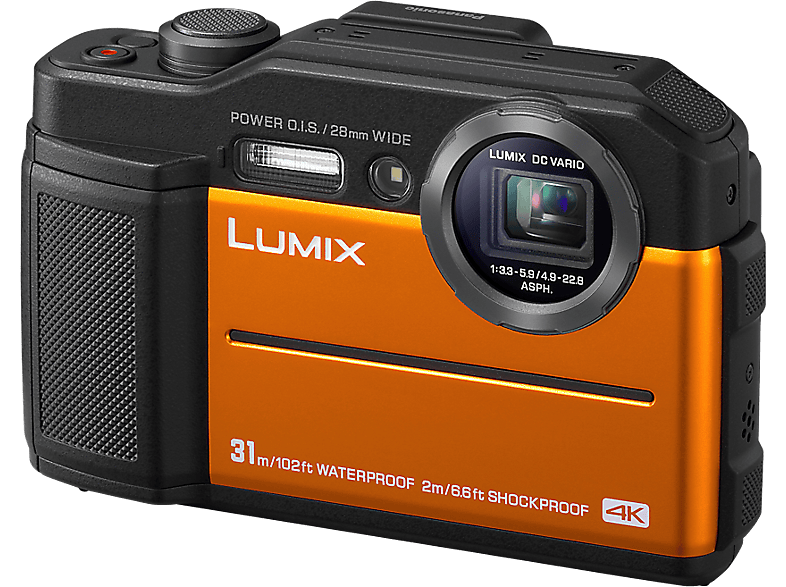 PANASONIC Compact camera DC-FT7 Oranje (DC-FT7EF-D)