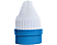 MEDIASHOP Hurricane Spin Scrubber - Brosse de nettoyage électrique (Blanc/Bleu)