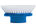 MEDIASHOP Hurricane Spin Scrubber - Brosse de nettoyage électrique (Blanc/Bleu)