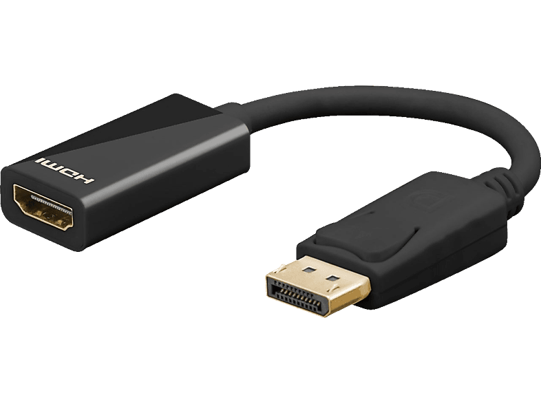 GOOBAY DisplayPort/HDMI Adapterkabel, Schwarz Adapterkabel kaufen SATURN