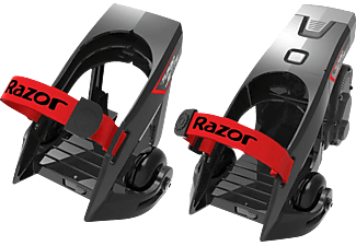 RAZOR Turbo Jetts Heel Wheels - Elektro Scooter (Noir/Rouge)