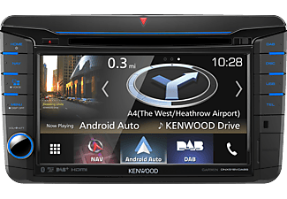 KENWOOD DNX518VDABS - Navitainer (2 DIN (Doppel-DIN), Schwarz)