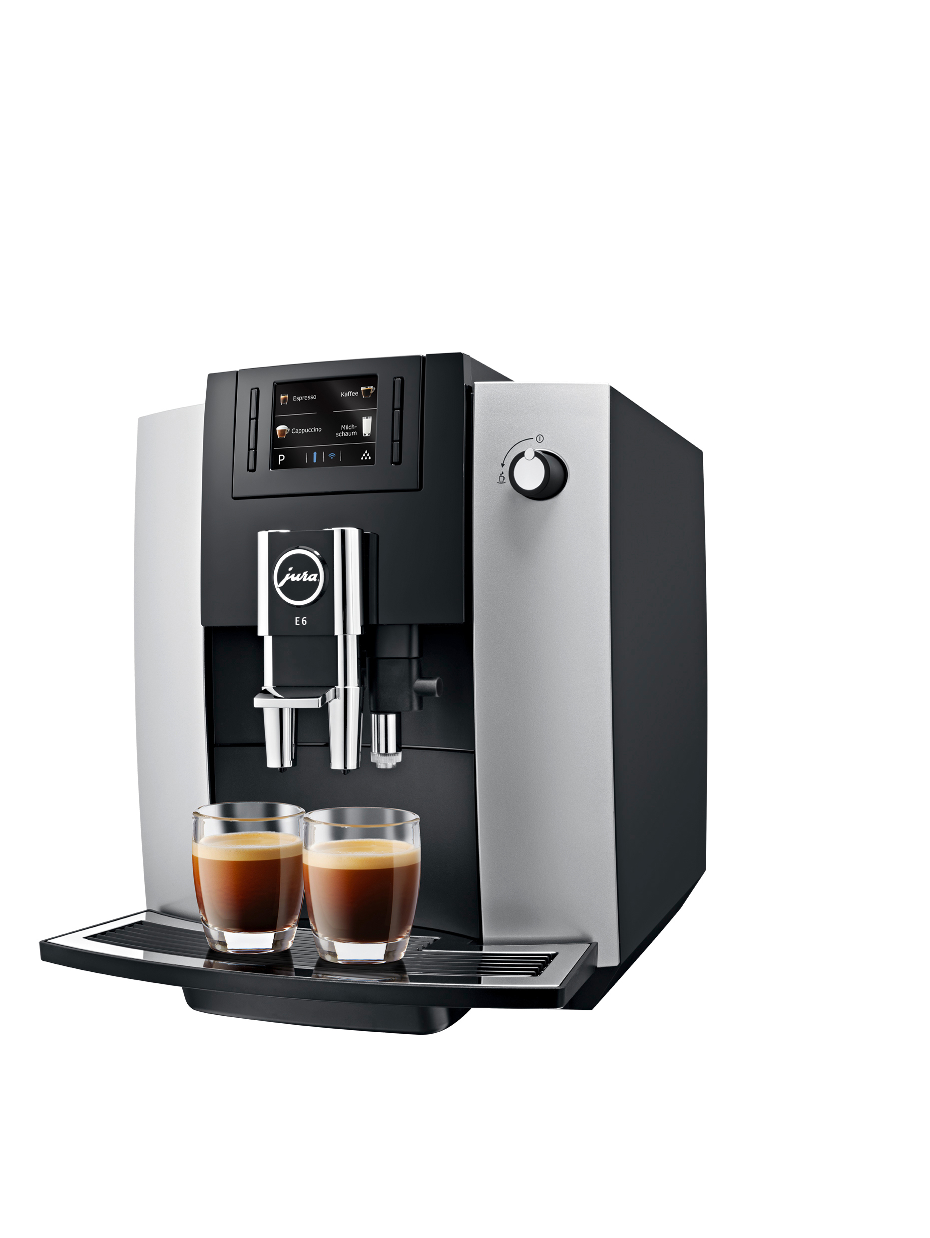 JURA E6 Kaffeevollautomat Platin