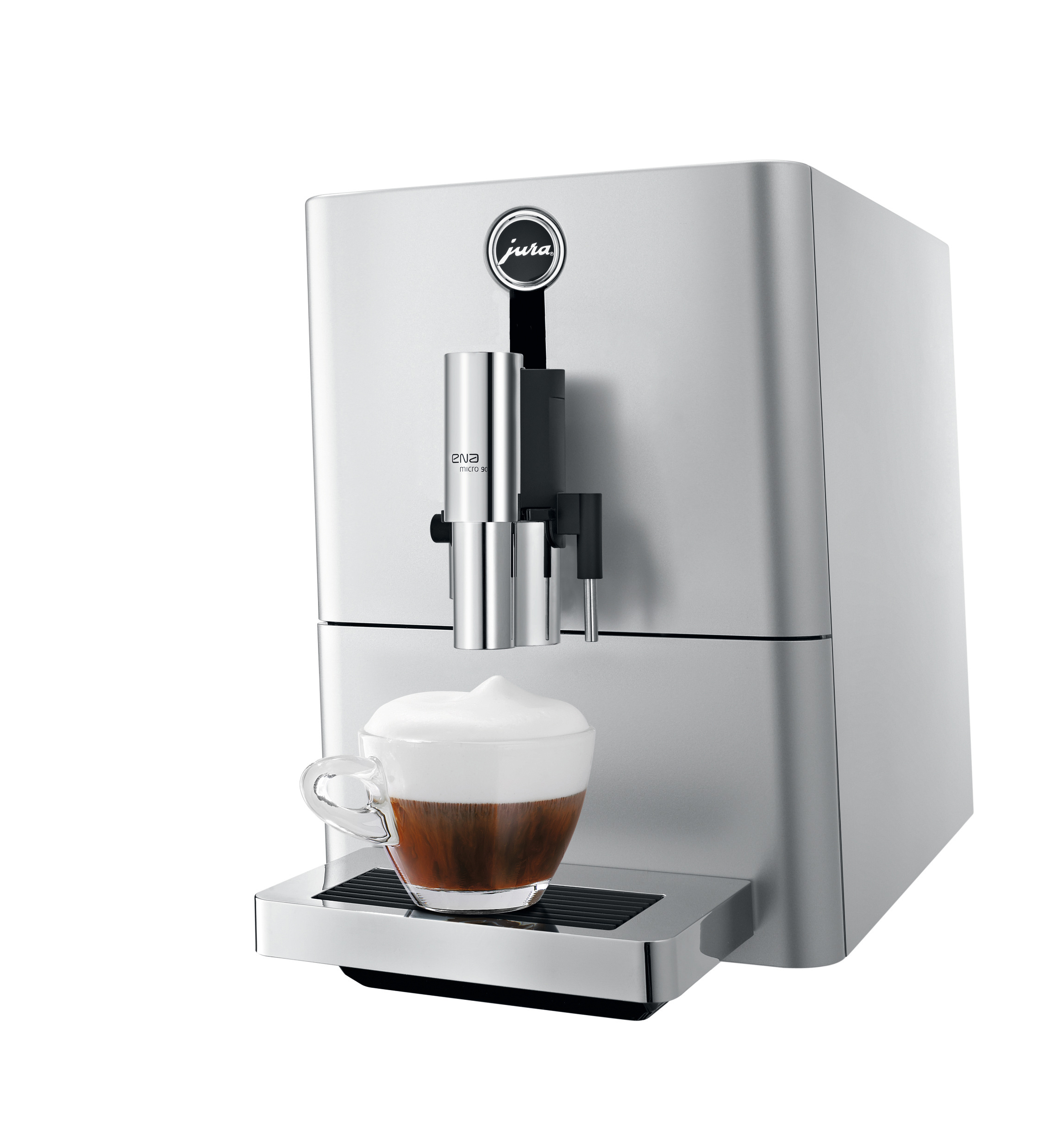 JURA ENA Micro 90 Kaffeevollautomat Micro Silver