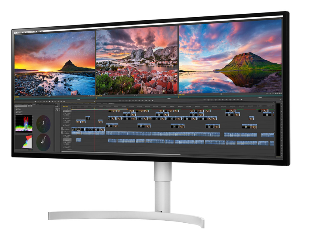 LG 34WK95U-W - 34 inch - 5120 x 2160 (Ultra HD 5K) - IPS-paneel - in hoogte verstelbaar