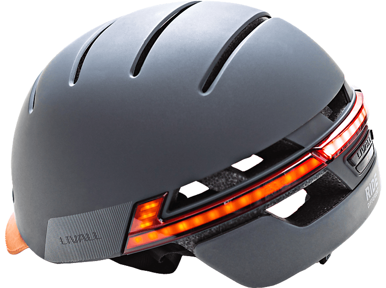 LIVALL LBH 51M (Fahrradhelm, 55-61 cm, Schwarz)