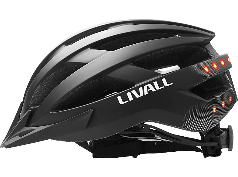 cm, MTL 54-58 LIVALL (Fahrradhelm, Schwarz)