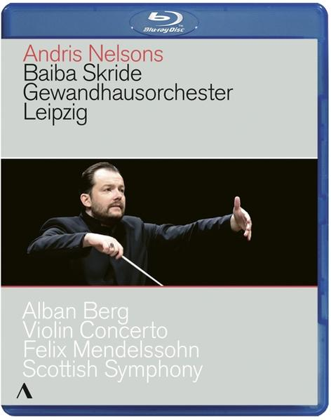 Skride,Baiba/Nelsons,Andris/Gewandhausorchester Le - Violin Concerto/Scottish (Blu-ray) Symph 