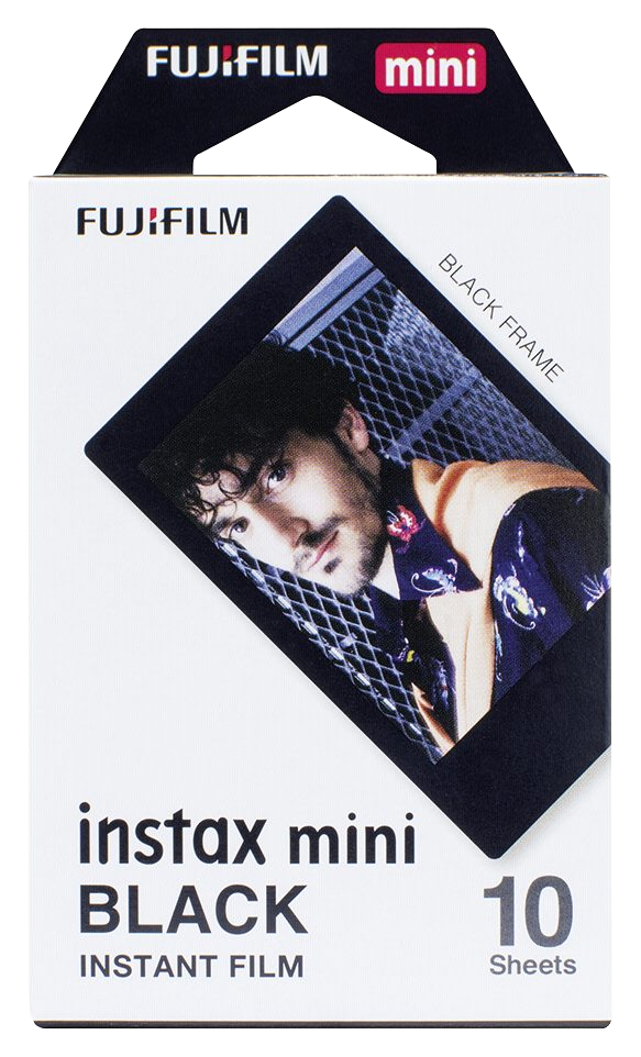 FUJIFILM Instax Mini Black Frame film 10db/csomag