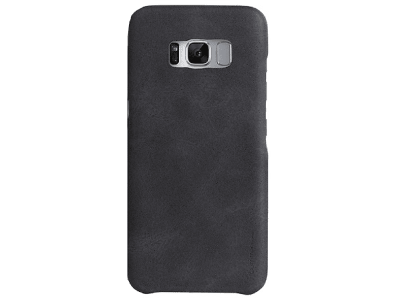UNIQ Cover Ash Black Outfitter Galaxy S8 Plus Zwart (107121)