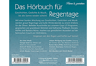 VARIOUS - Das Hörbuch Für Regentage. Geschichten, Gedichte & Musik  - (CD)