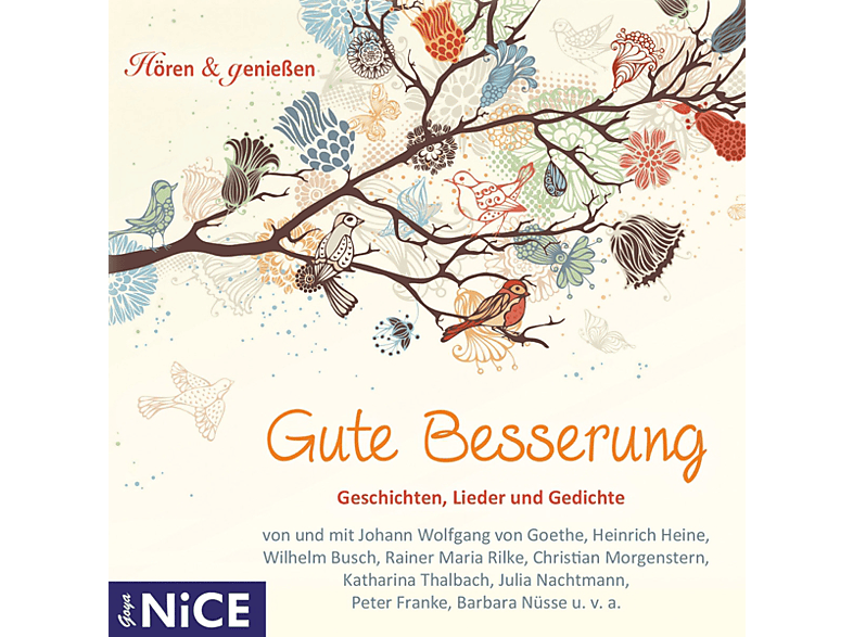 Besserung. Gute - - Geschichten, VARIOUS Gedichte Lieder und (CD)